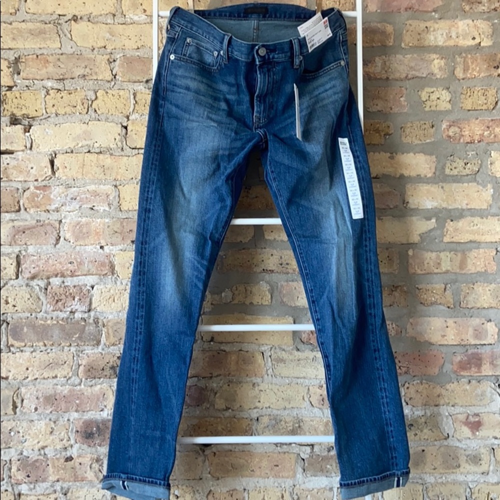NWT men’s Uniqlo stretch selvedge jeans 32x32